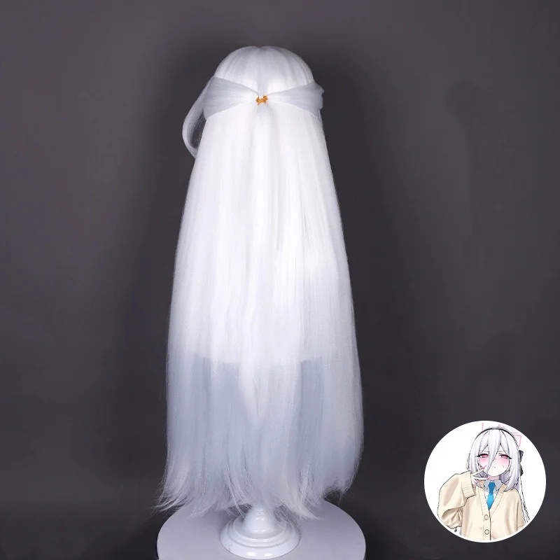 Anime Cosplay Youtube Shorts - w,3;r'5.b\6/ Cosplay Wig Anime Game Blue