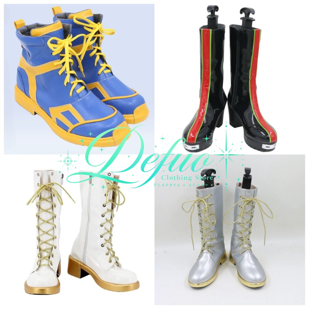 Anime Cosplay Girl Photo - Custom Girl Group Cosplay Shoes Multiple