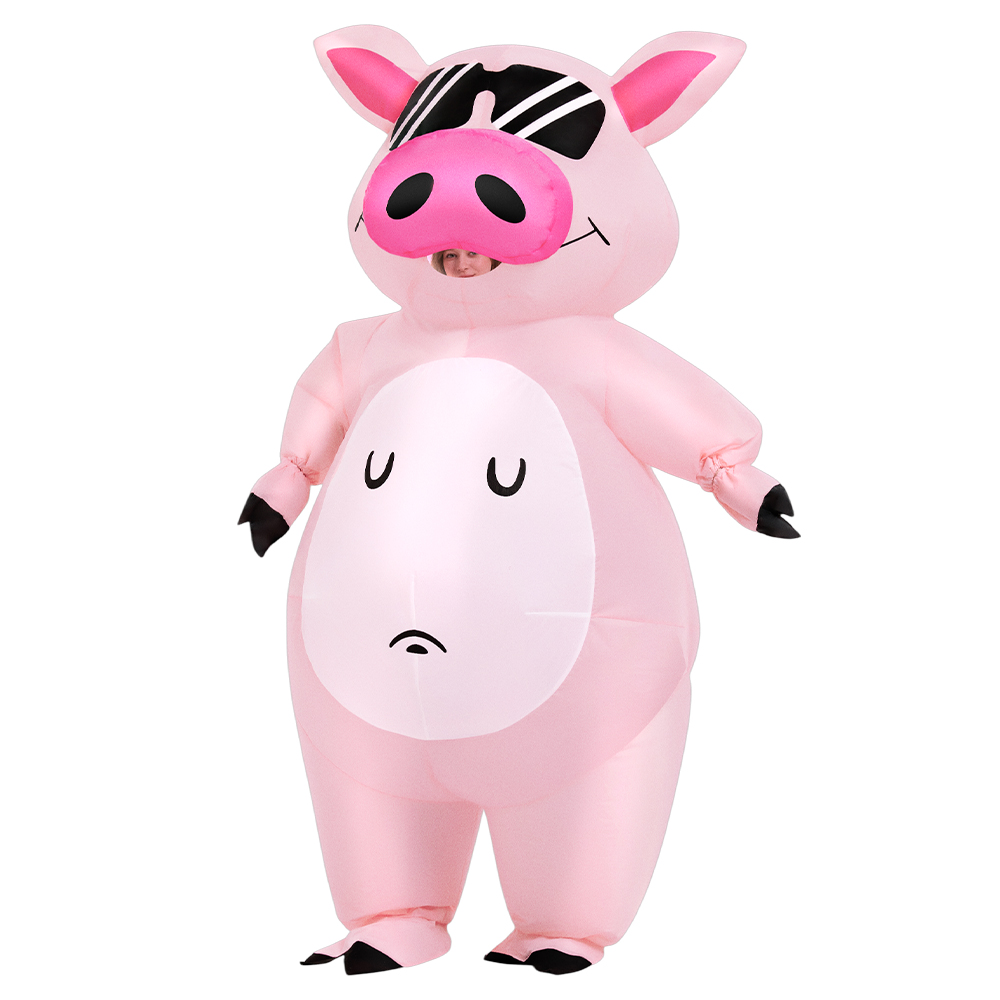 Cartoon Animal Piglet Inflatab - Anime Cosplay Party 评论和价格