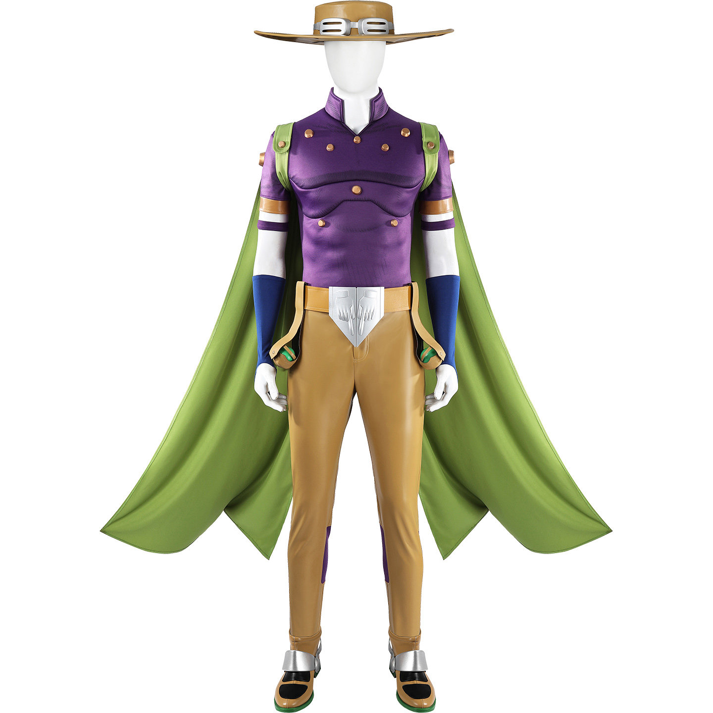 JoJo Bizarre Adventure Gyro Ze - Cosplay Anime Jojo 评论和价格