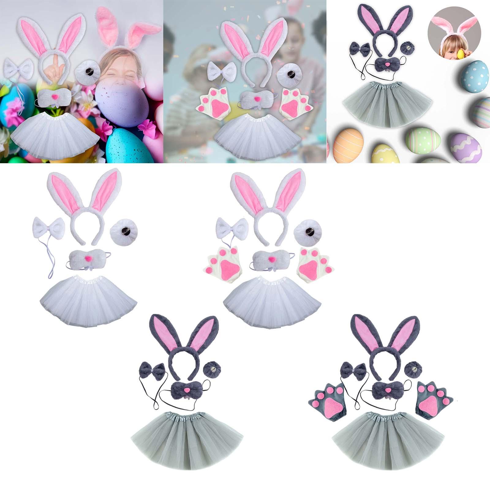 Bunny Costume Set Cosplay Head - Anime Cosplay Girl Photo 评论和价格