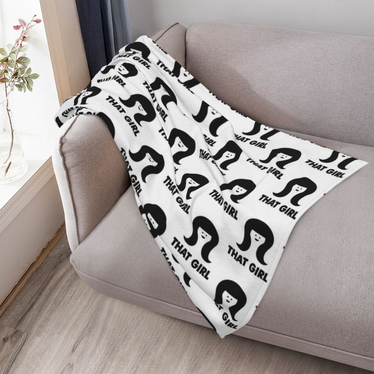 THAT GIRL Throw Blanket Weight - Anime Cosplay Ideas Girl 评论和价格