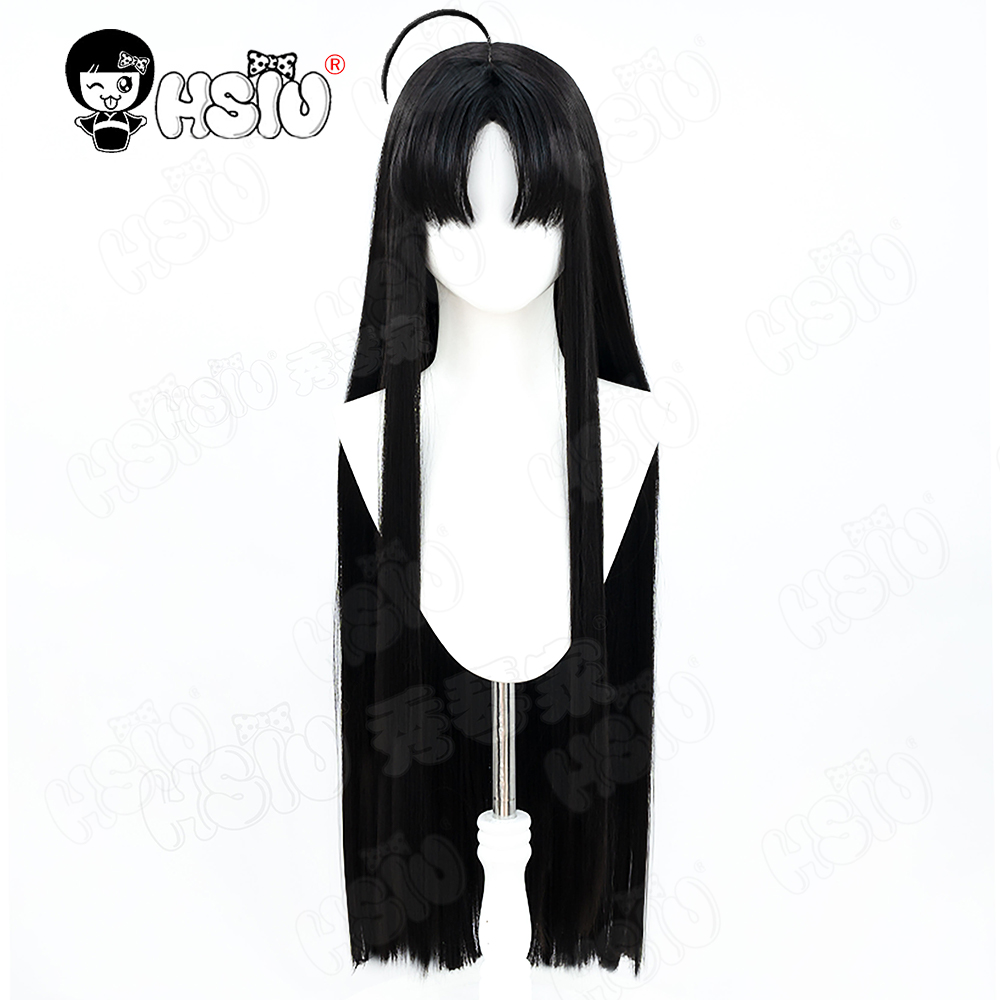 Awa Subaru Cosplay Wig HSIU 80 - Anime Cosplay Girl With Black Hair 评论和价格