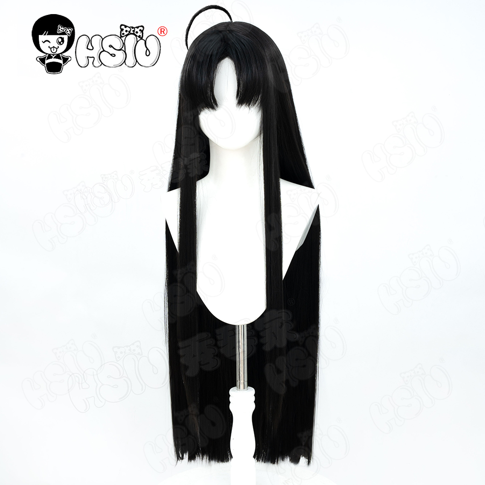 Awa Subaru Cosplay Wig HSIU 80 - Anime Cosplay Girl With Black Hair 评论和价格