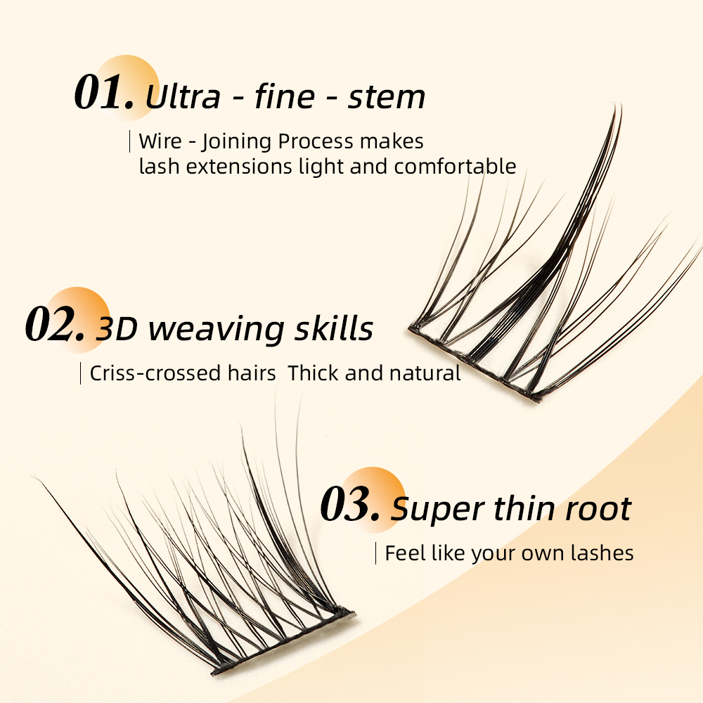 Yelix Natural Eyelash Clusters - Anime Cosplay Lashes 评论和价格