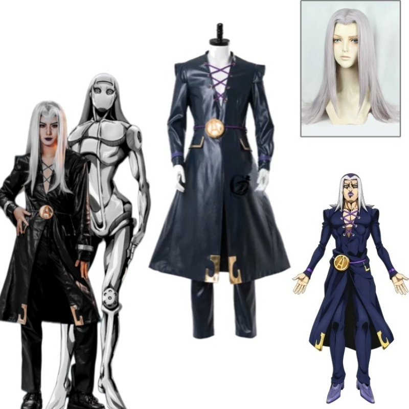 Moody Blues User Abbacchio Cos - Cosplay Anime Jojo 评论和价格