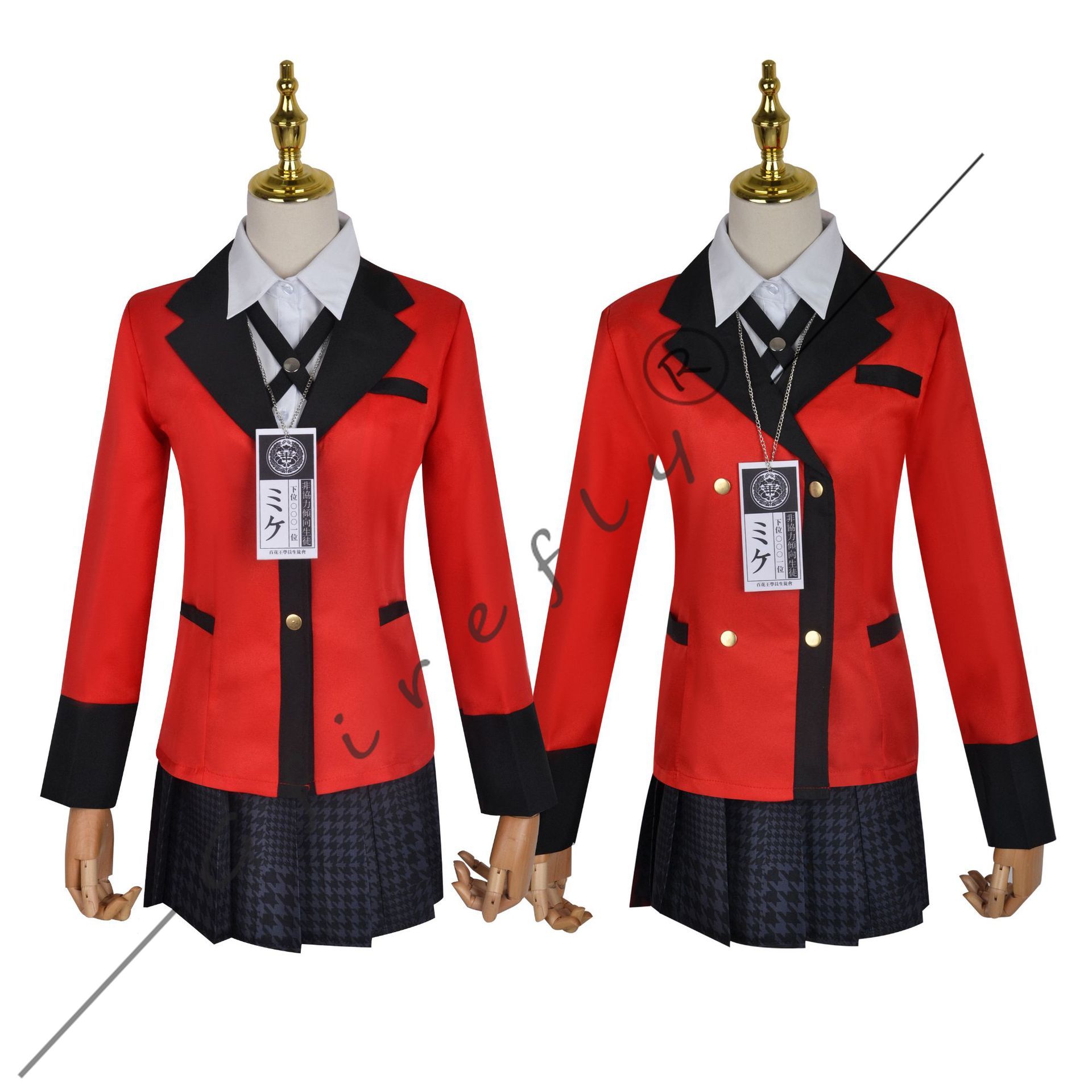 Kakegurui Cosplay Costume Jyab - Anime Cosplay Yumeko 评论和价格