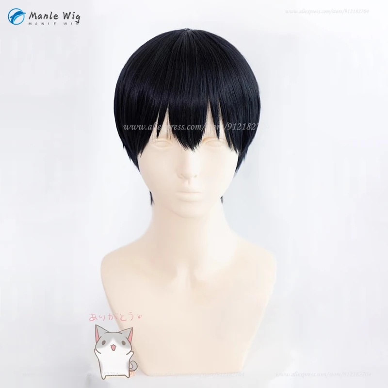 3,v;5'h\8/Tobio Kageyama Scalp - Anime Cosplay Youtube Shorts 评论和价格