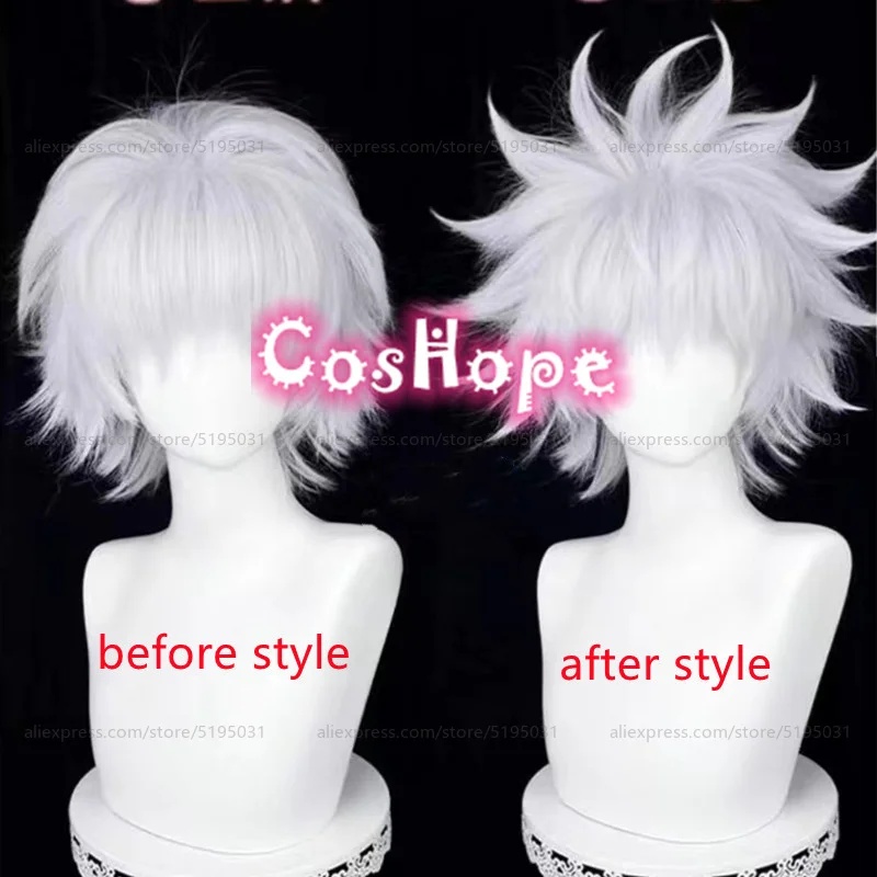 f,5.g'6\j/8,Killua Zoldyck Sho - Anime Cosplay Youtube Shorts 评论和价格