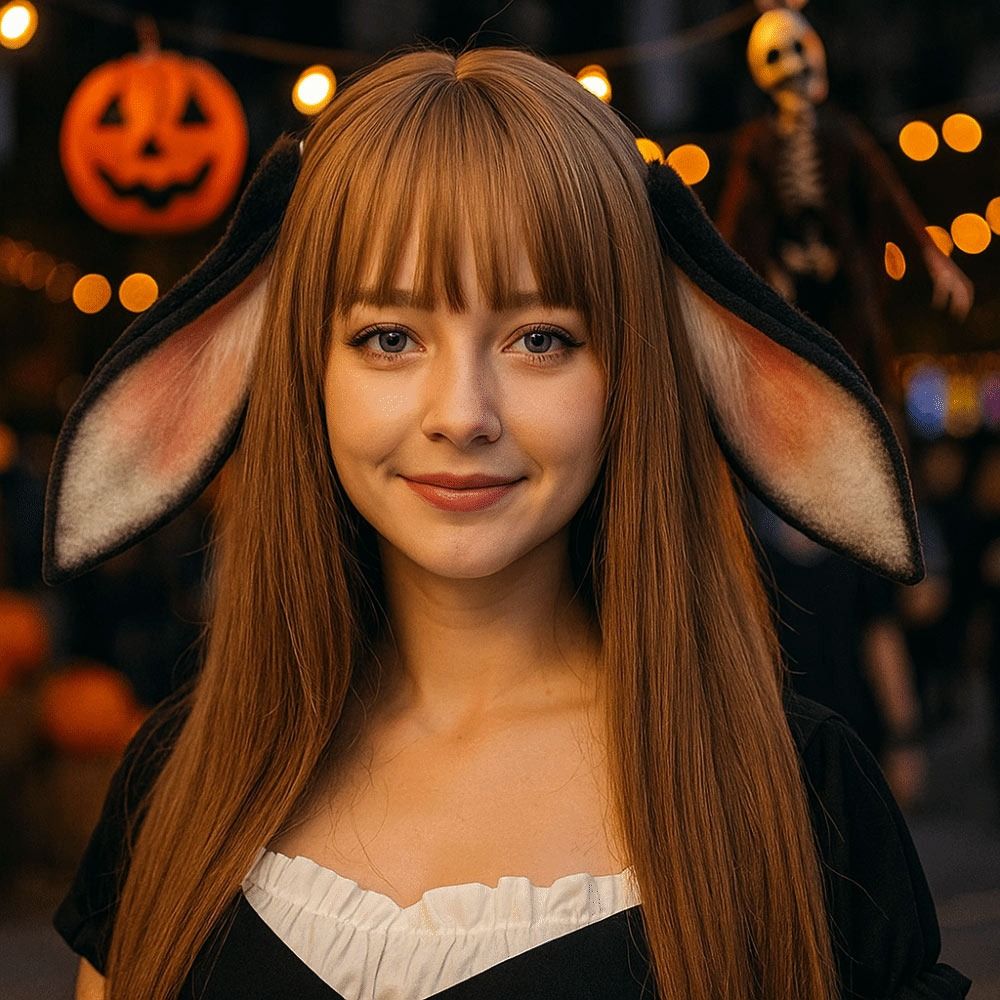 Anime Bunny Ears Dropped Ear R - Anime Cosplay Girl Photo 评论和价格