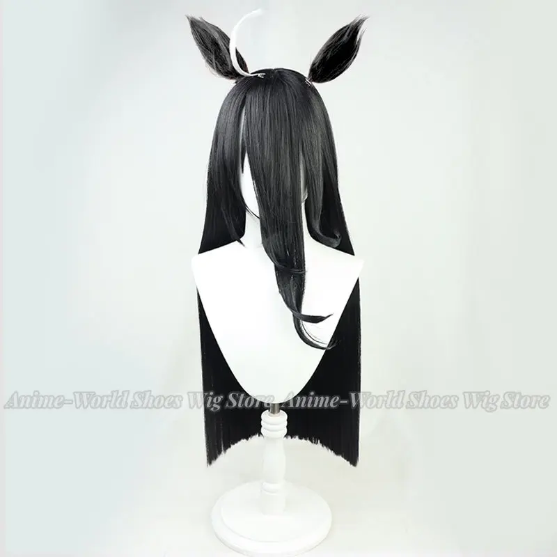 Umamusume: Pretty Derby Manhat - Anime Cosplay Girl With Black Hair 评论和价格