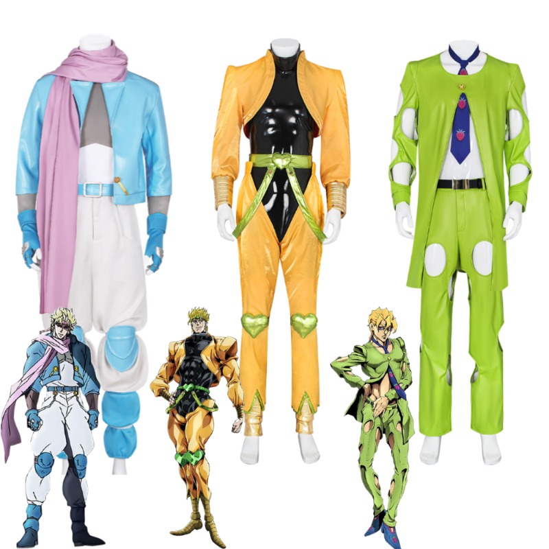 JoJo Bizarre Adventure Gyro Ca - Cosplay Anime Jojo 评论和价格