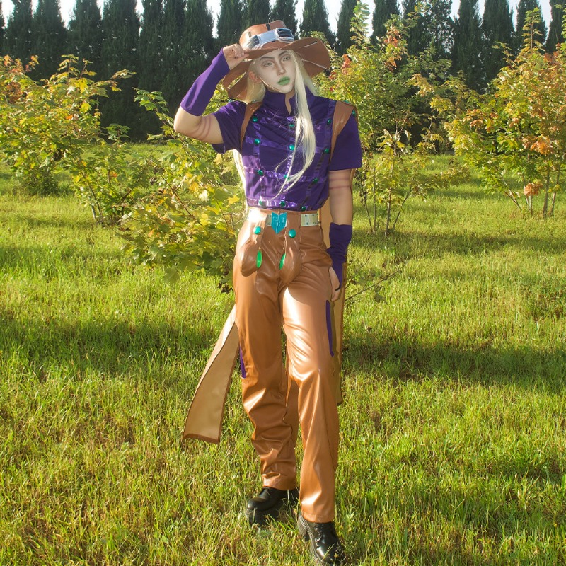 JoJo Bizarre Adventure Gyro Ca - Cosplay Anime Jojo 评论和价格