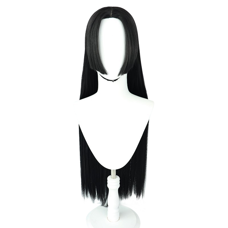Anime Boa Hancock Cosplay Wig  - Anime Cosplay Girl With Black Hair 评论和价格