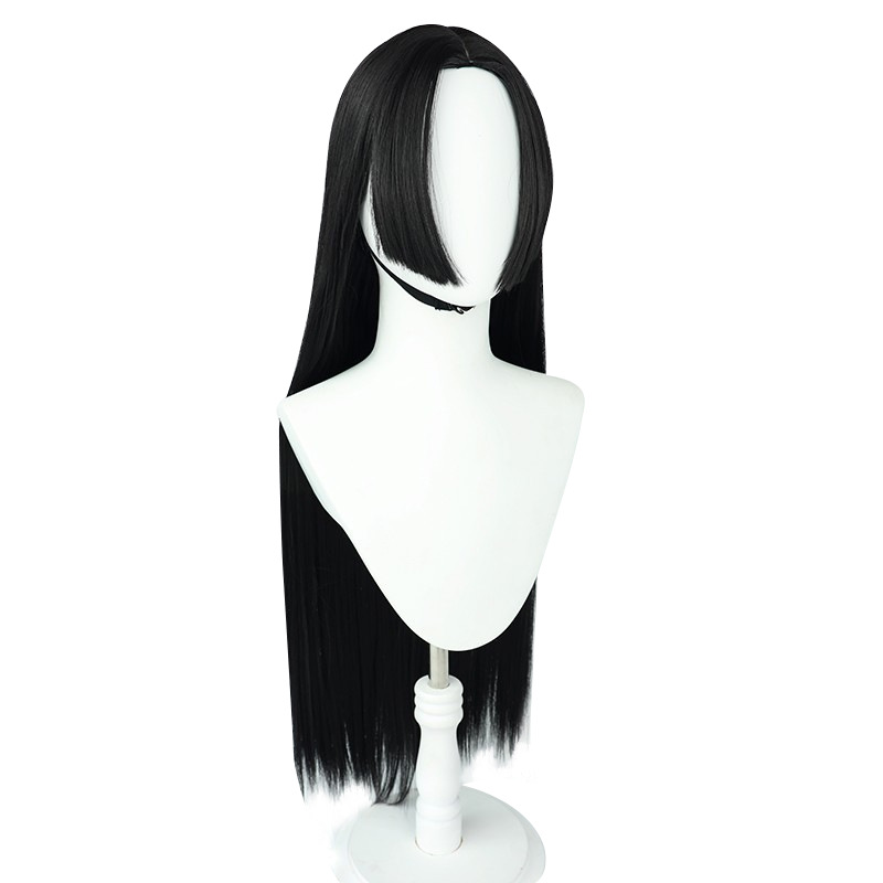 Anime Boa Hancock Cosplay Wig  - Anime Cosplay Girl With Black Hair 评论和价格