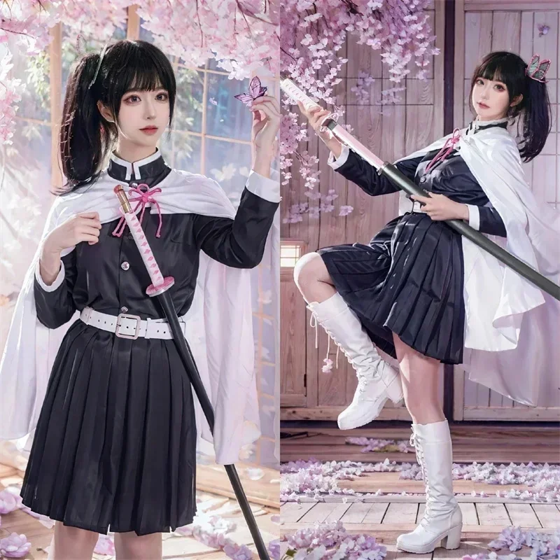 Halloween Tsuyuri Kanawo Cospl - Anime Cosplay Demon Slayer 评论和价格