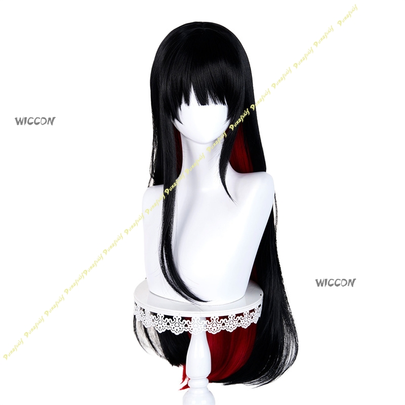 Hiro Nikaidou Cosplay Wig Magi - Anime Cosplay Girl With Black Hair 评论和价格