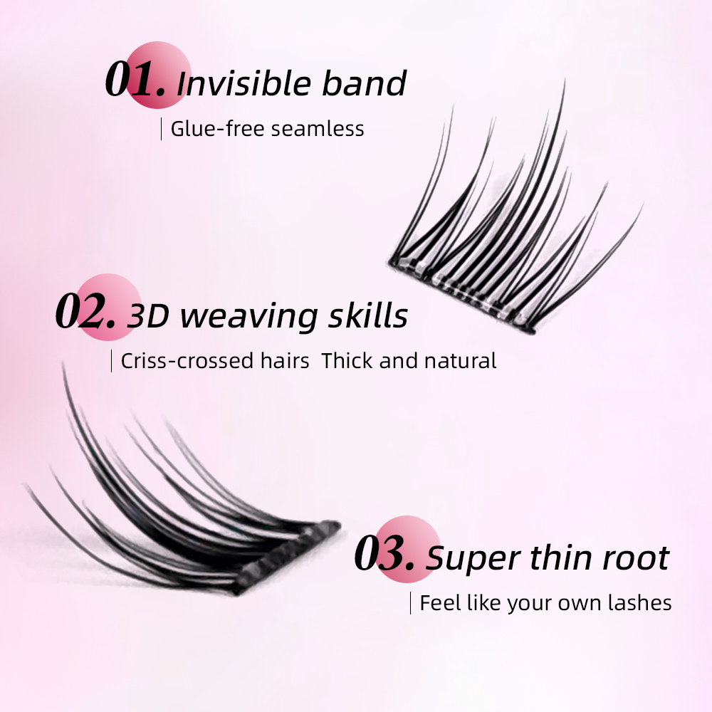 Yelix DIY Self-Adhesive Cluste - Anime Cosplay Lashes 评论和价格