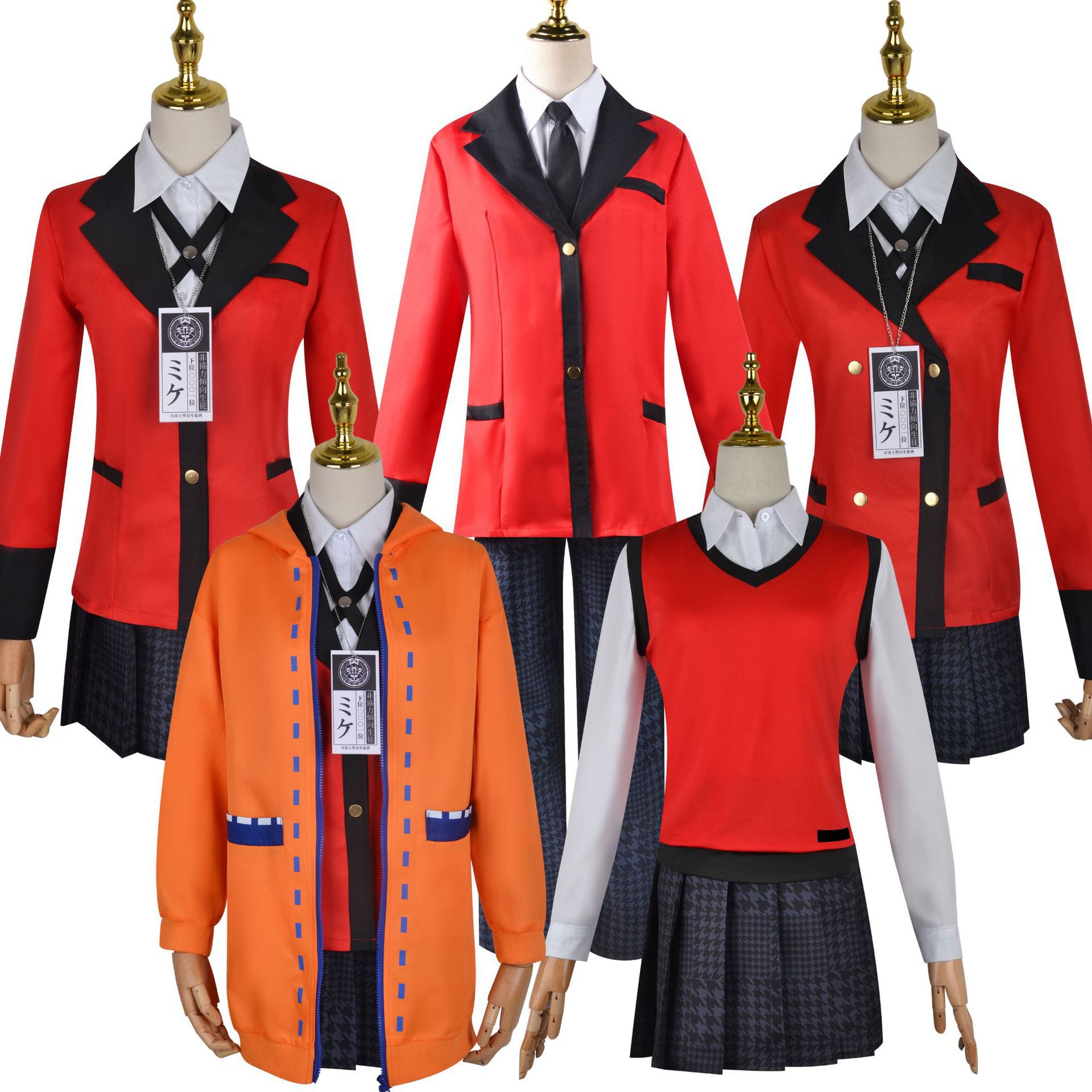 Kakegurui Anime Cosplay Costum - Anime Cosplay Yumeko 评论和价格