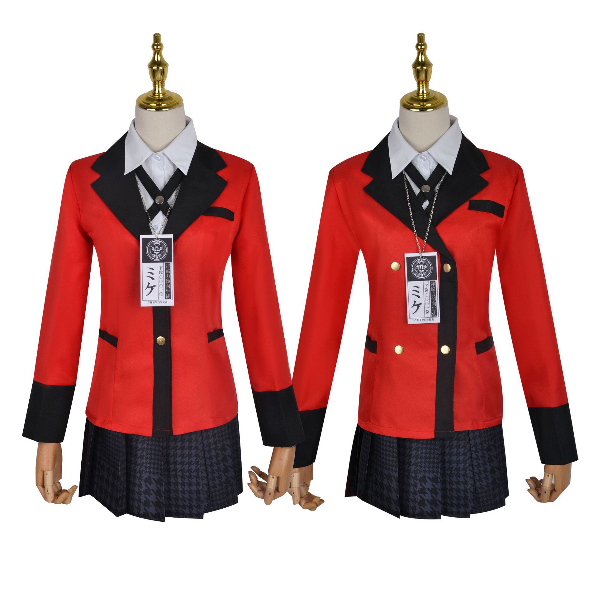 Kakegurui Anime Cosplay Costum - Anime Cosplay Yumeko 评论和价格