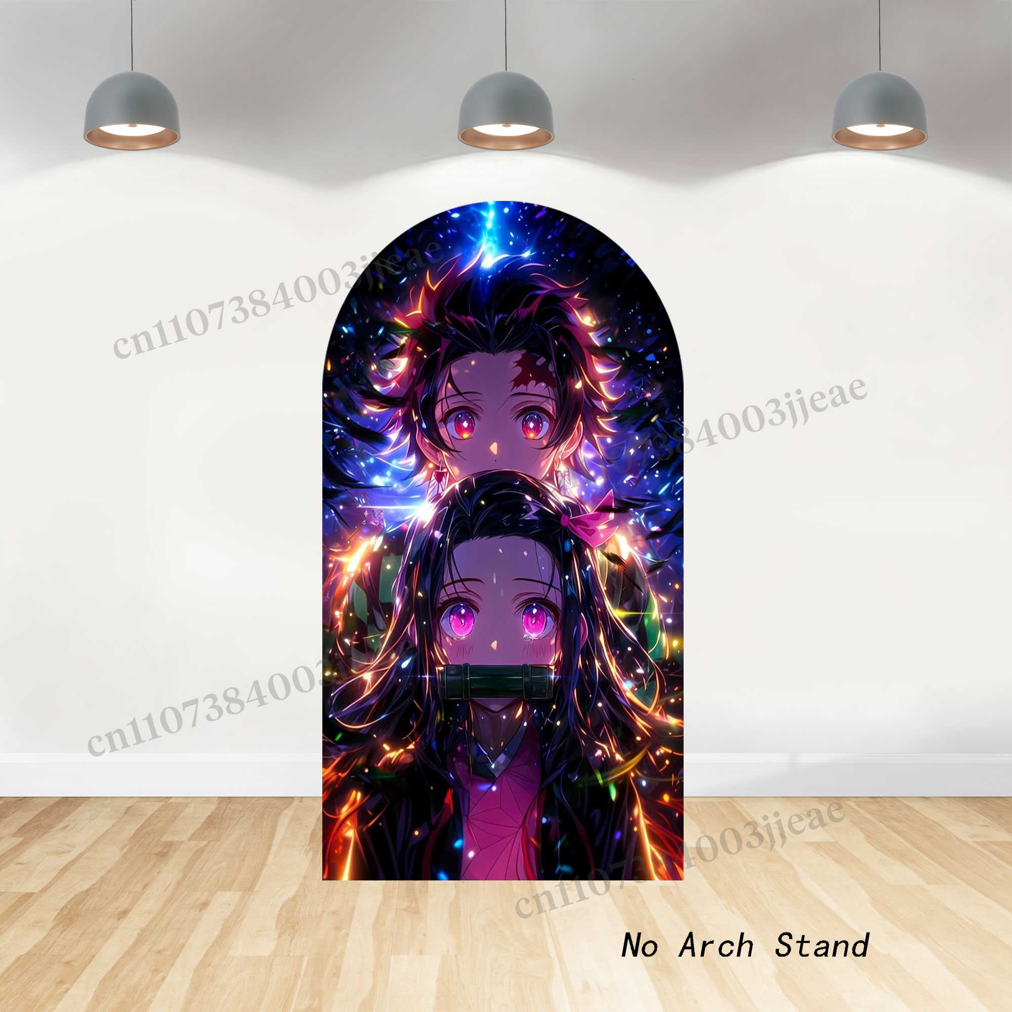 Demon Slayer Arch Backdrop Cov - Anime Cosplay Girl Photo 评论和价格