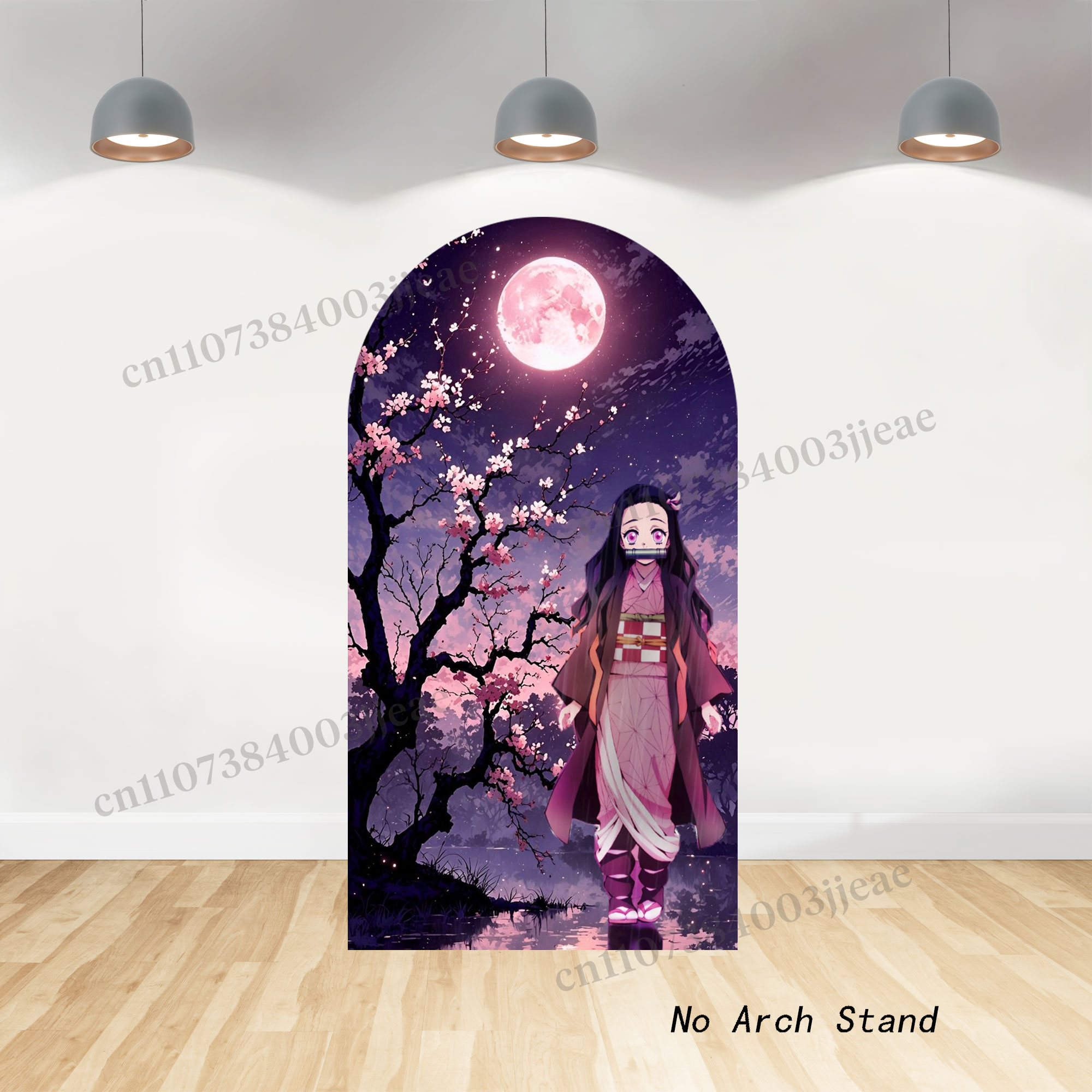 Demon Slayer Arch Backdrop Cov - Anime Cosplay Girl Photo 评论和价格