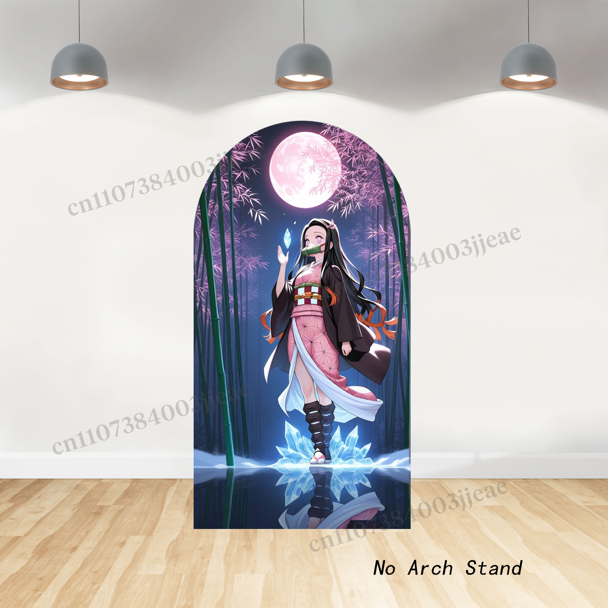Demon Slayer Arch Backdrop Cov - Anime Cosplay Girl Photo 评论和价格