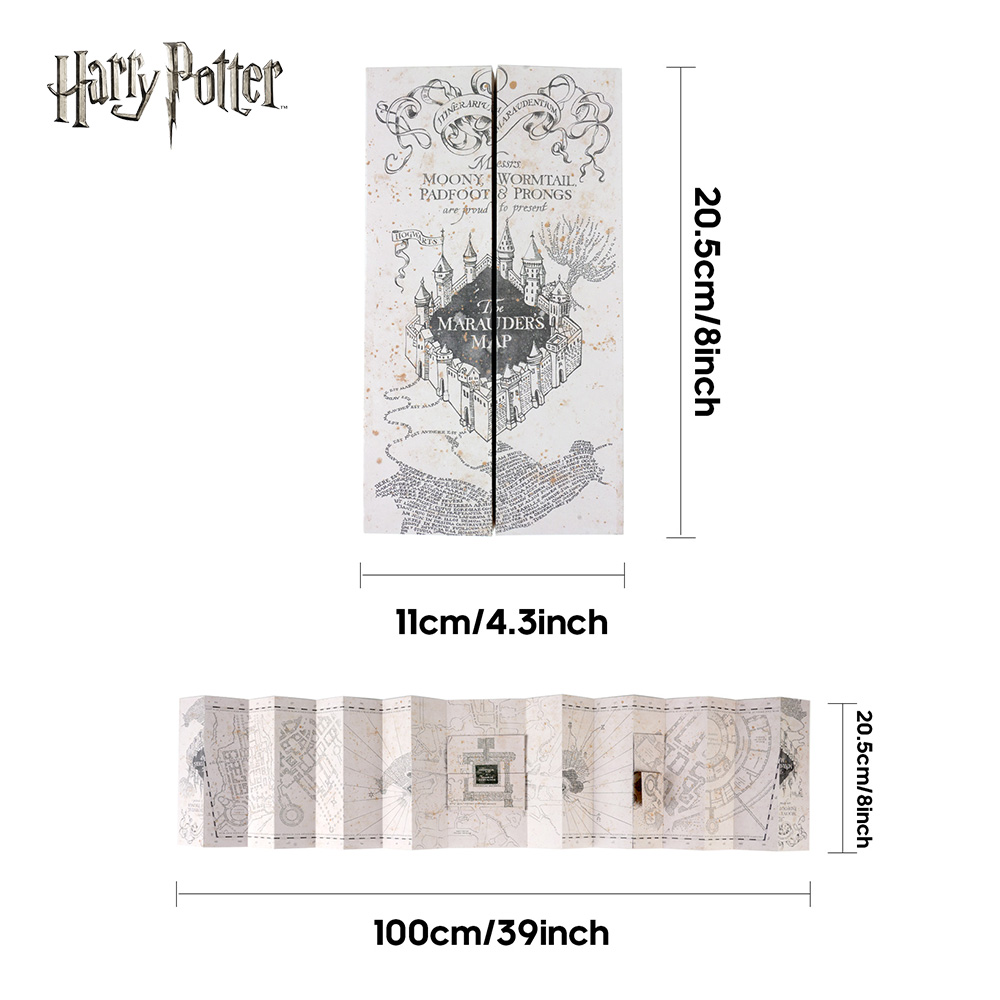 1PC Map Of The Marauder's Scho - Anime Cosplay Props 评论和价格